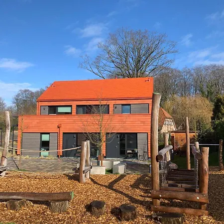 Daire De Ole School Ferienapartments Boho14 - Modernes Maisonette-apartment Mit Dachterrasse