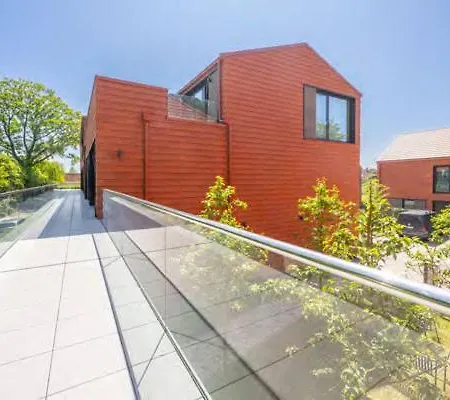 Daire De Ole School Ferienapartments Boho14 - Modernes Maisonette-apartment Mit Dachterrasse