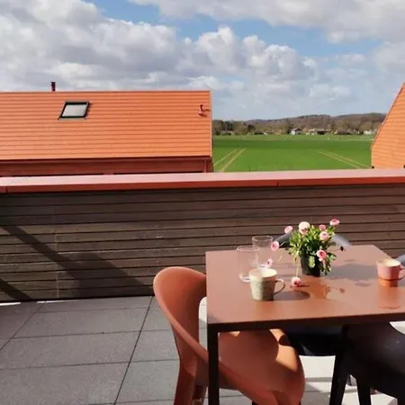 Daire De Ole School Ferienapartments Boho14 - Modernes Maisonette-apartment Mit Dachterrasse