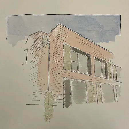 Daire De Ole School Ferienapartments Boho14 - Modernes Maisonette-apartment Mit Dachterrasse *